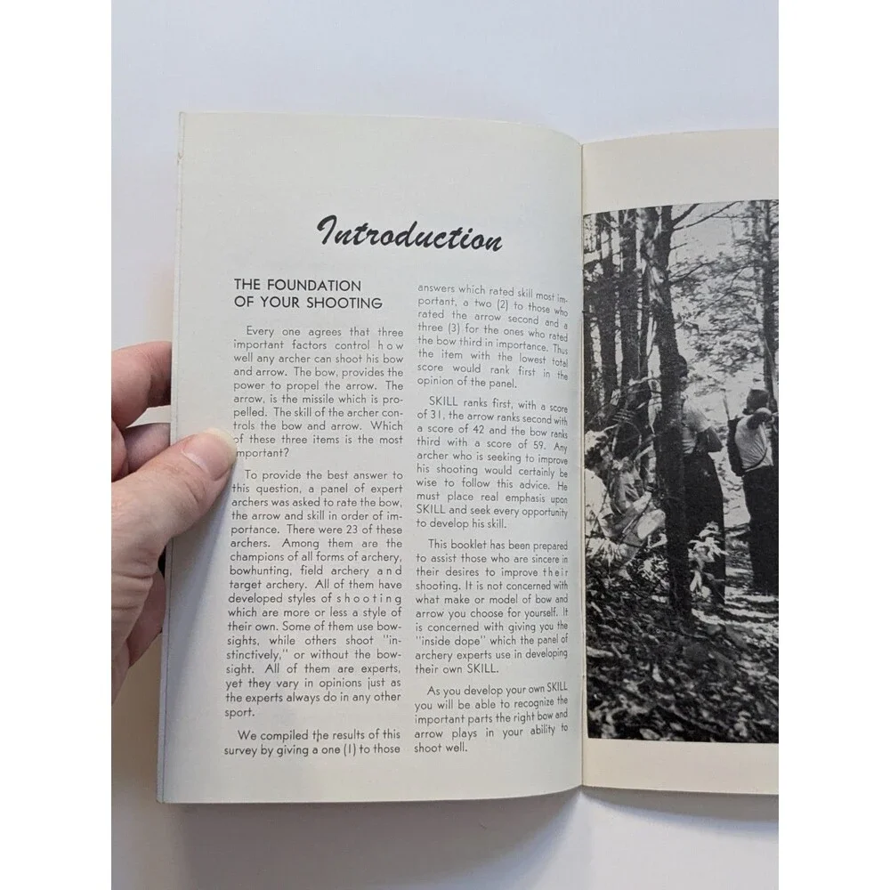 Improving Your Instinctive Shooting Booklet Archery Institute Chicago VTG c1950s